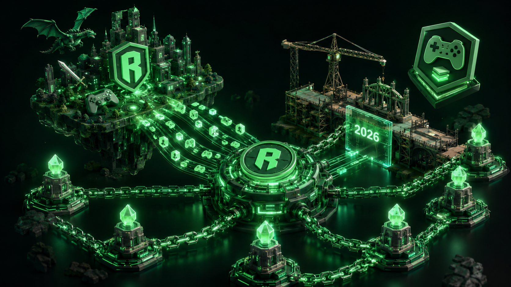 LeveX diagram of the Ronin chain powering Axie's gaming economy