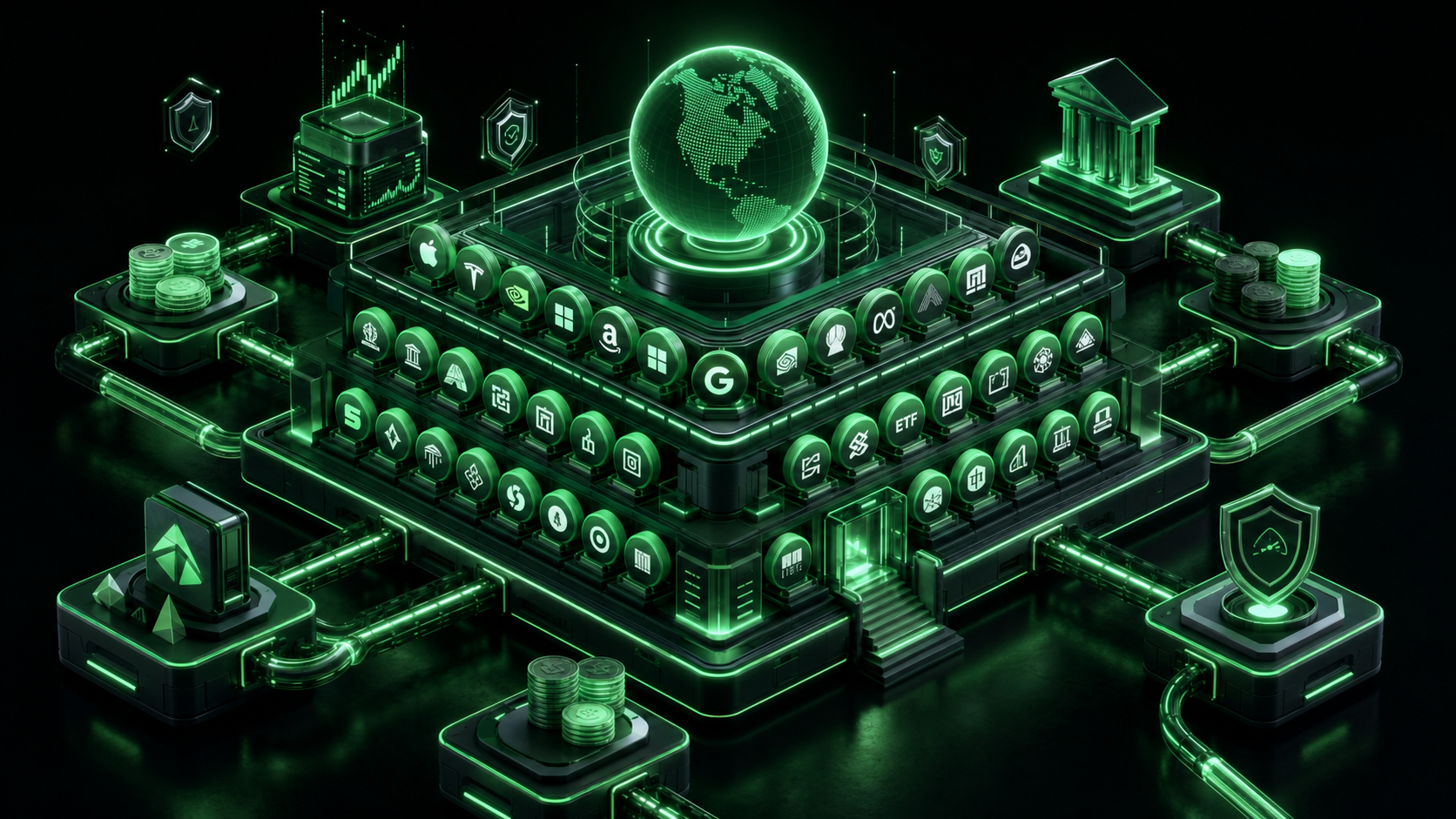LeveX view of 200 tokenized US stocks and ETFs on Ondo Global Markets