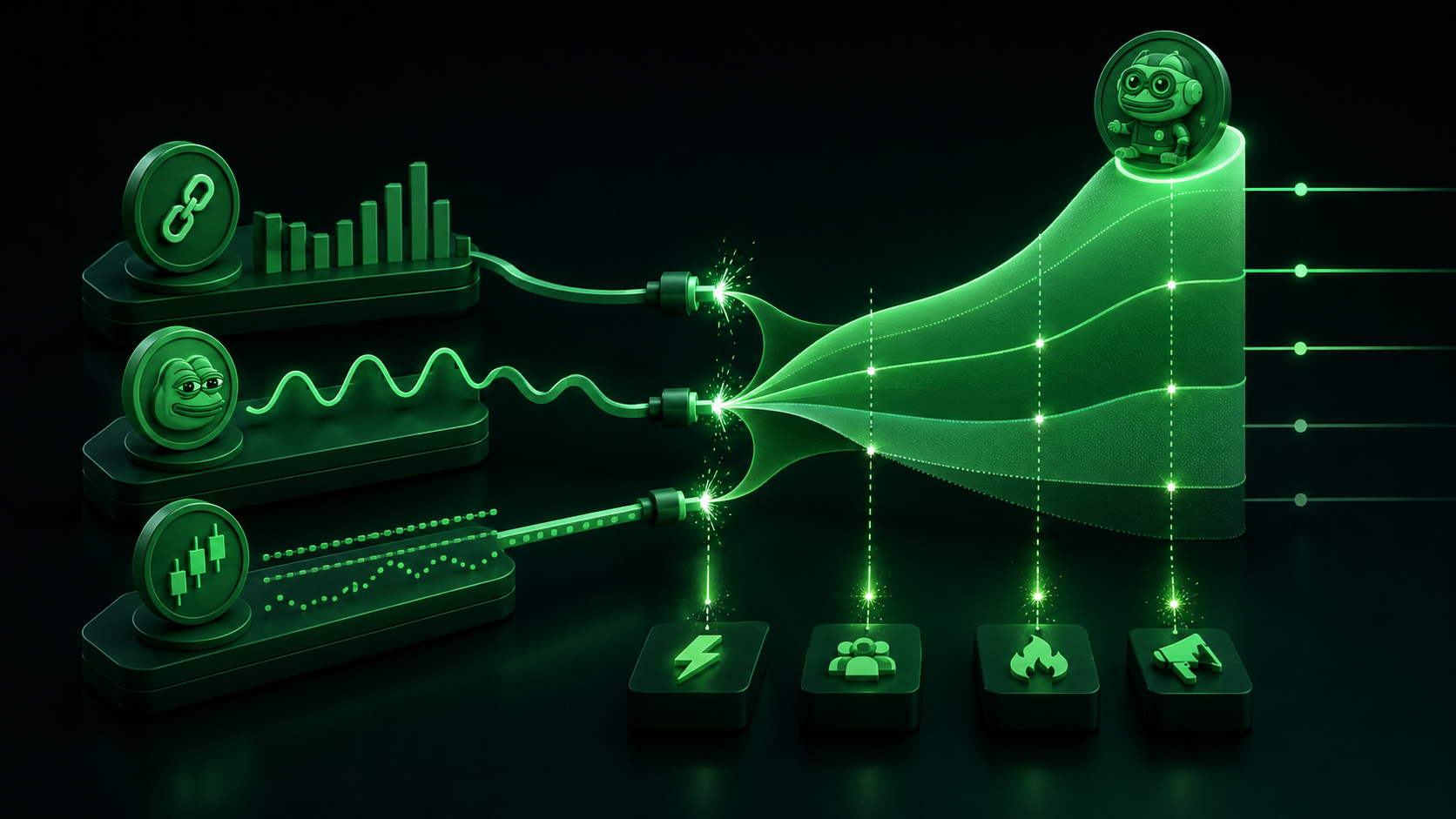 LeveX dashboard of TURBO price drivers and TurboChain adoption