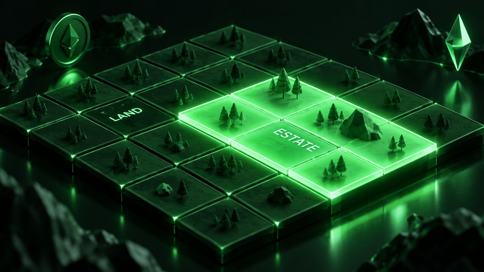LeveX guide to The Sandbox LAND parcels and ESTATES