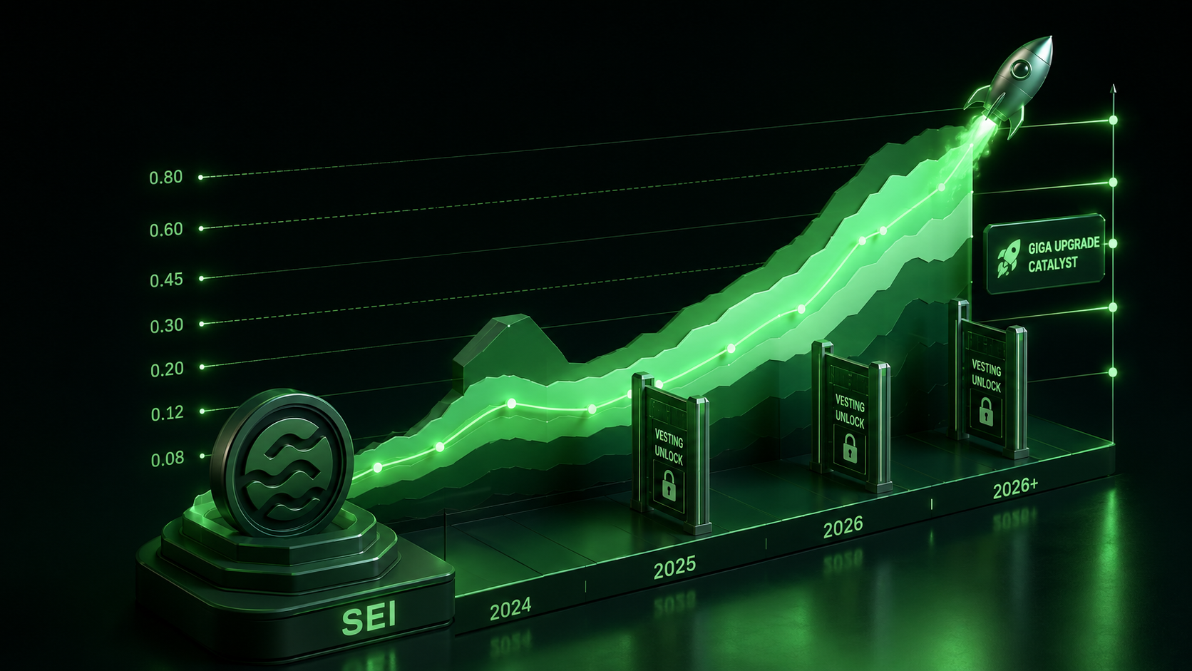 LeveX chart of SEI forecast bands from 2026 onward