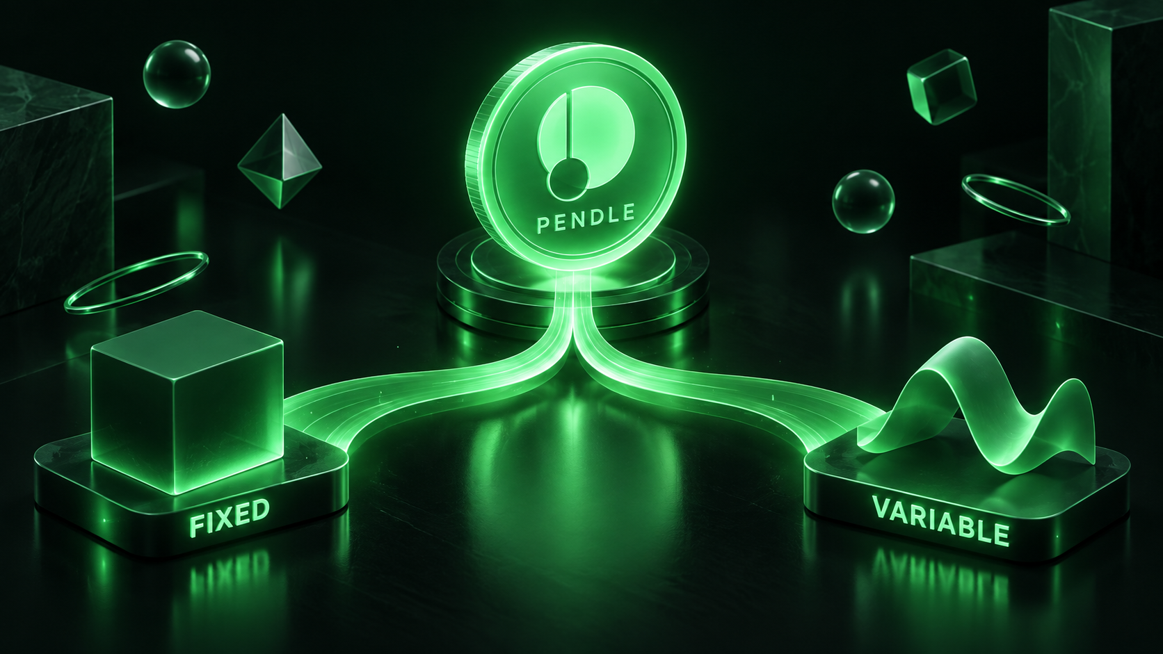 LeveX guide to Pendle yield splitting into fixed and variable
