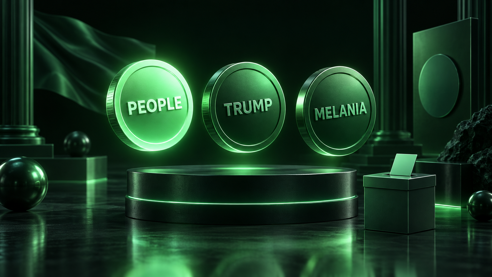 PEOPLE and PolitiFi: Politics-Themed Crypto Tokens