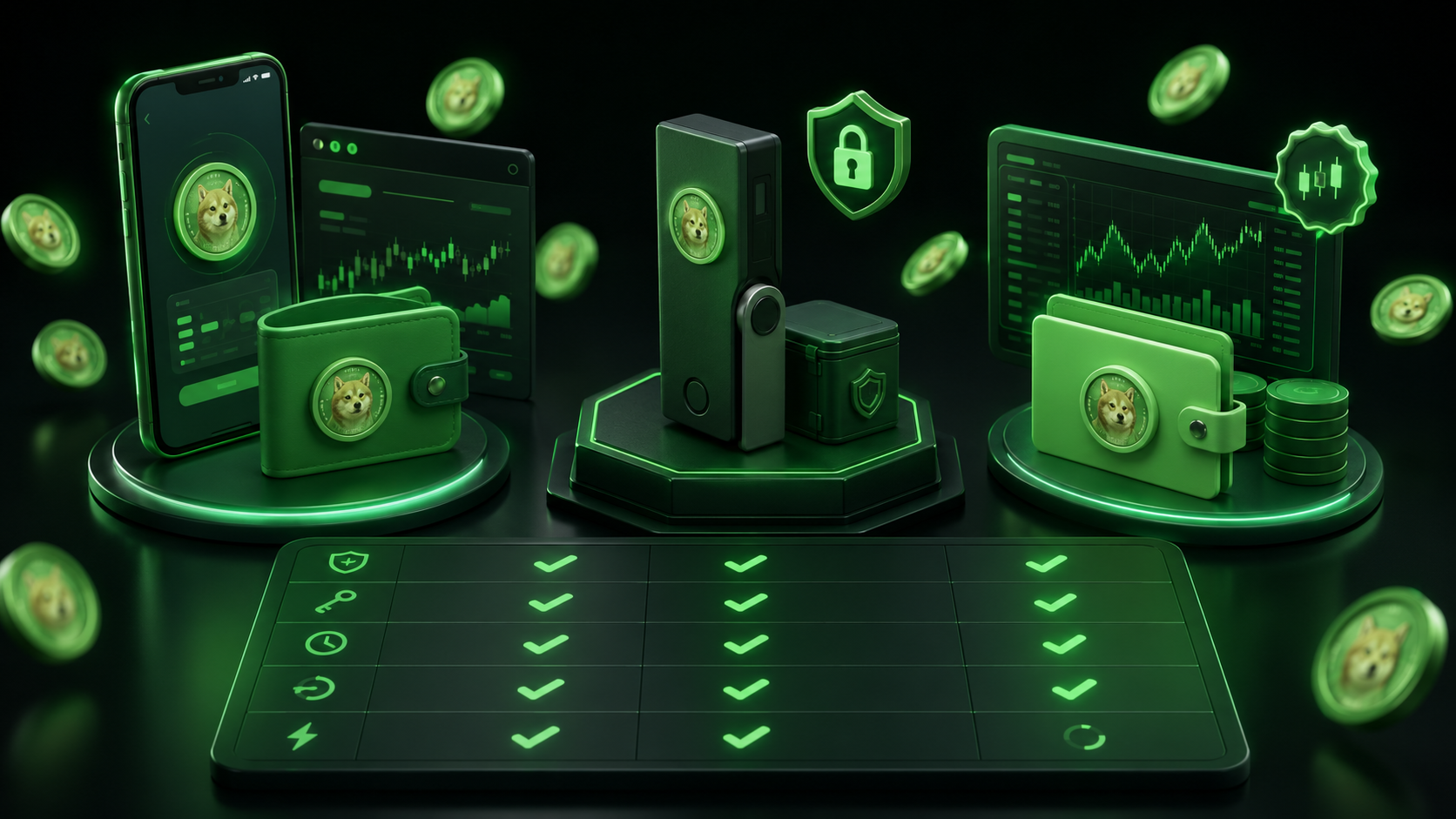 LeveX split of hot, cold and exchange wallet options for NEIRO