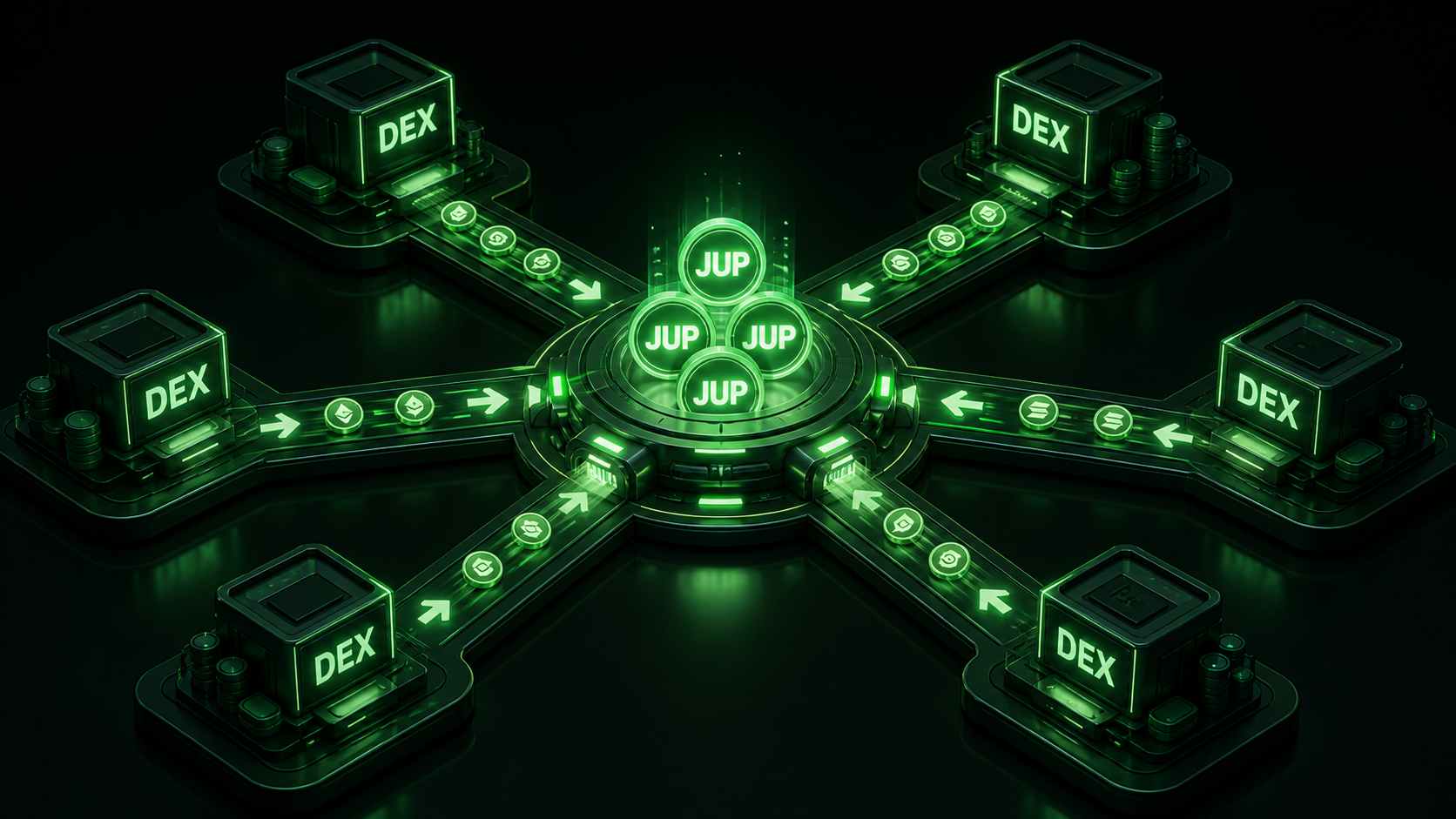 LeveX overview of Jupiter JUP Solana DeFi aggregator