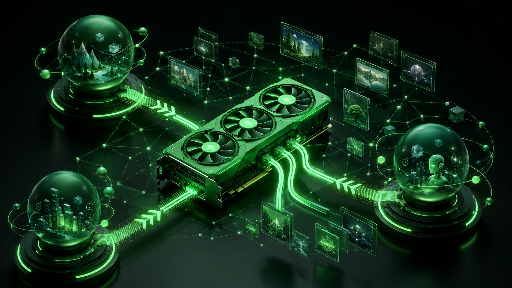 LeveX diagram of Render's GPU linked to NVIDIA, Apple and Stability AI