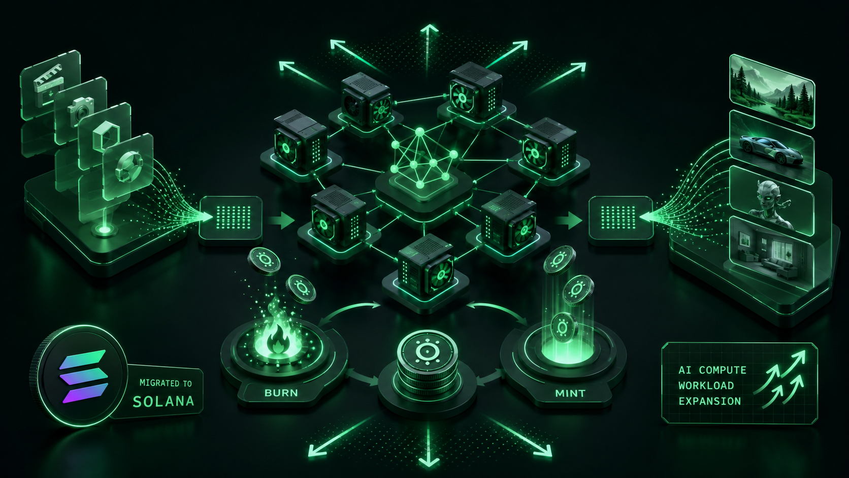 LeveX diagram of Render matching creator jobs to idle GPU operators