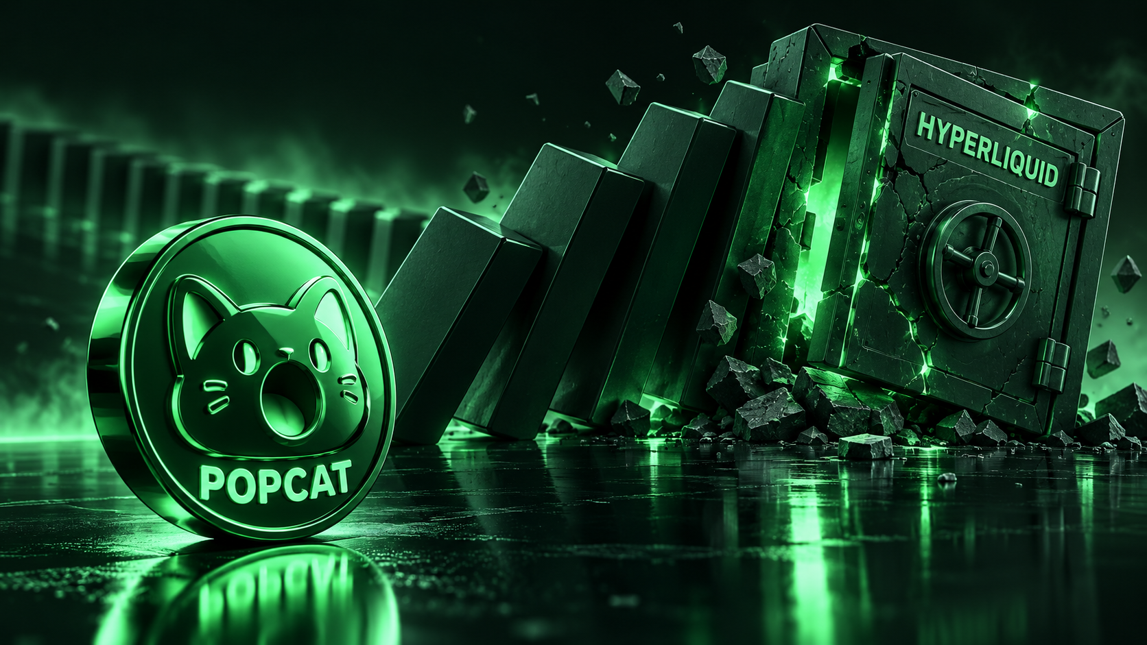 LeveX breakdown of the POPCAT Hyperliquid spoof bid and liquidation