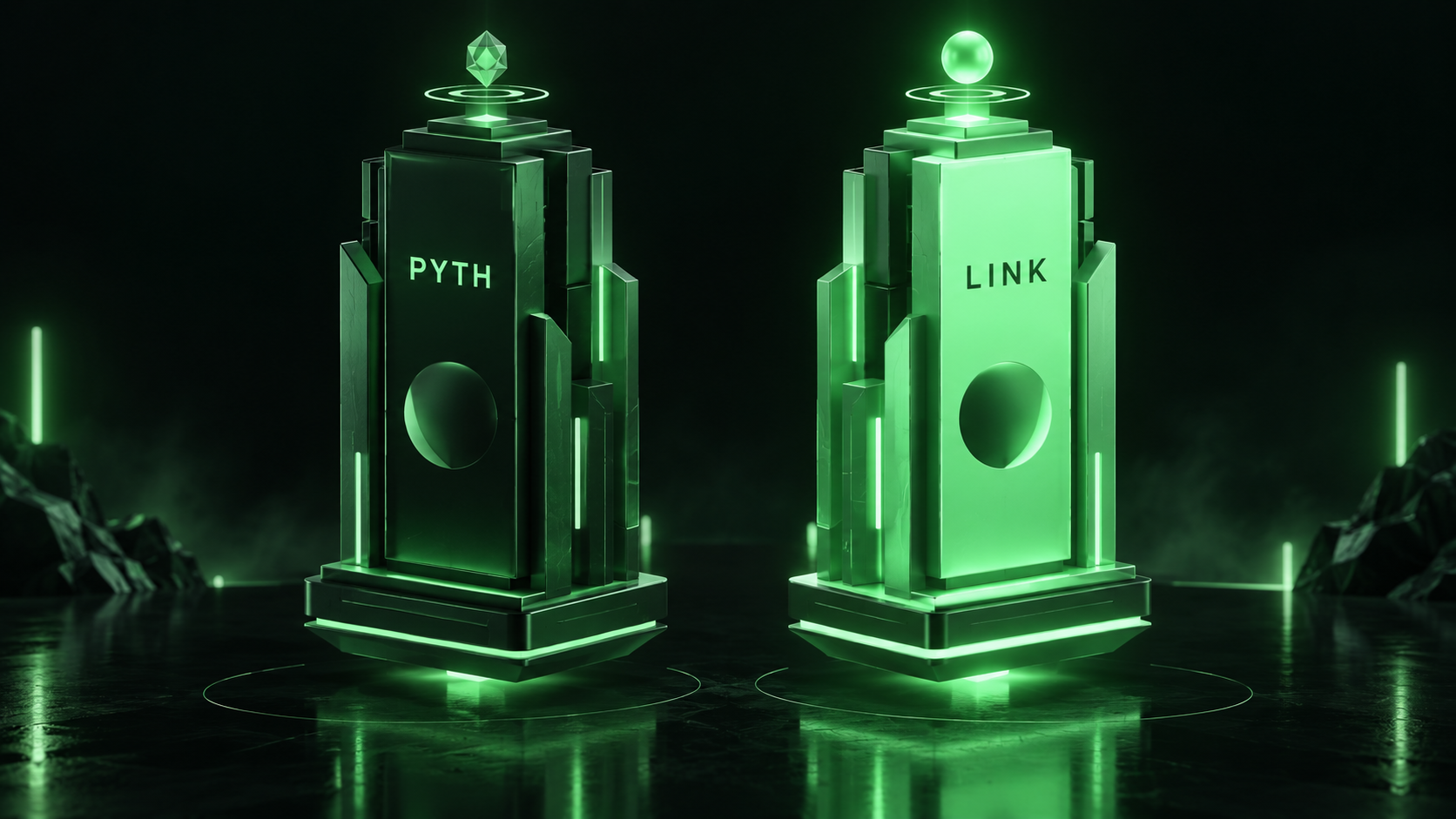 LeveX comparison of Pyth and Chainlink oracle networks