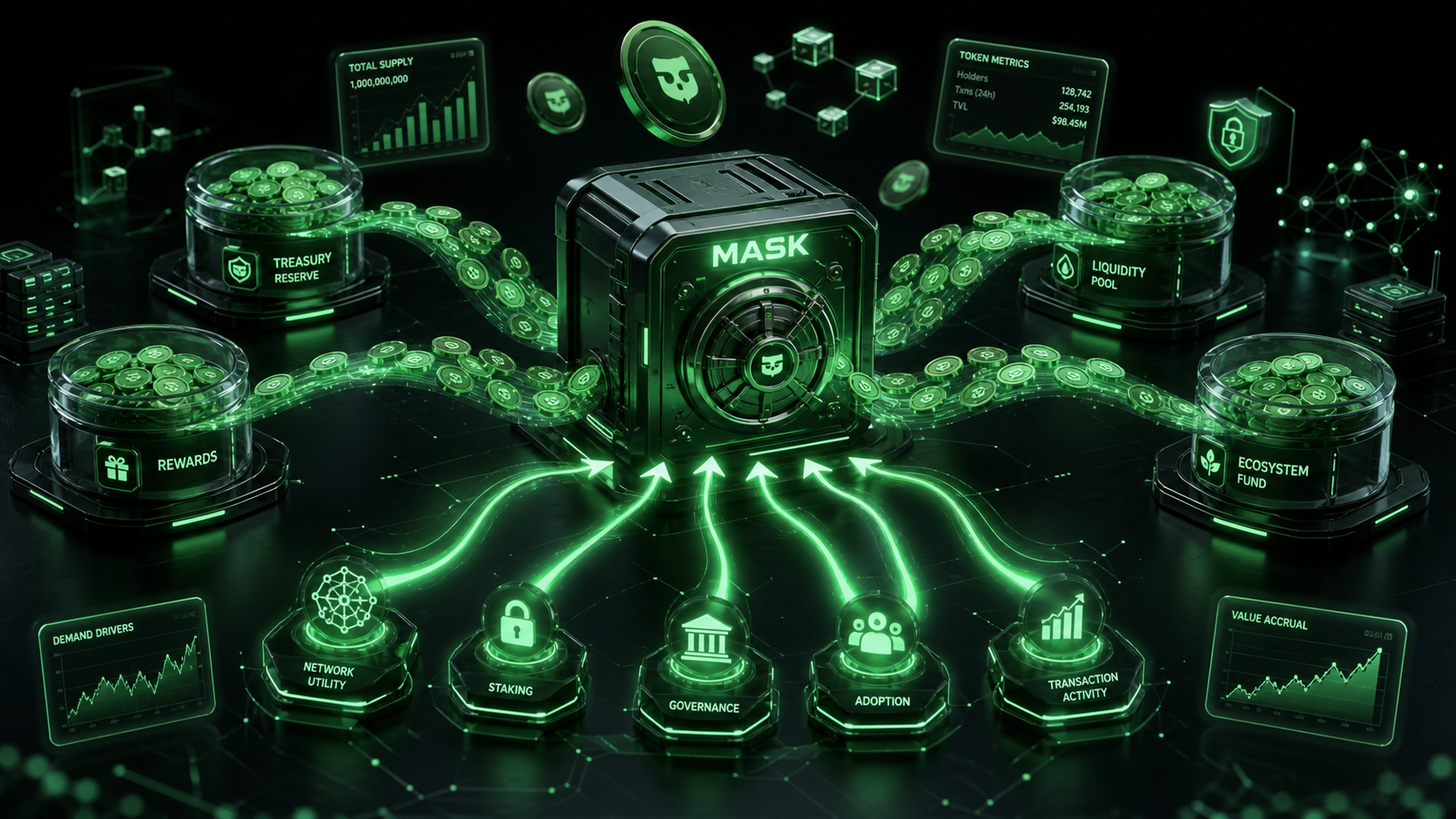 MASK Tokenomics: Supply and Value Drivers
