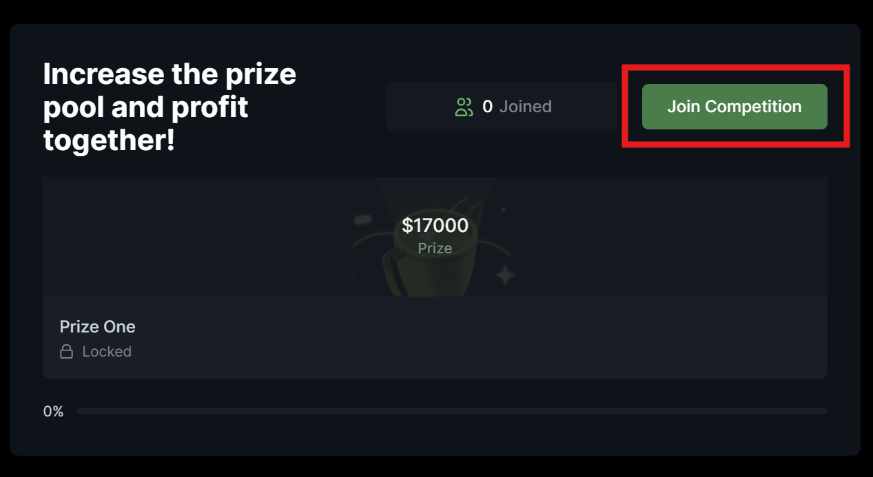 Join LeveX Tournament Button