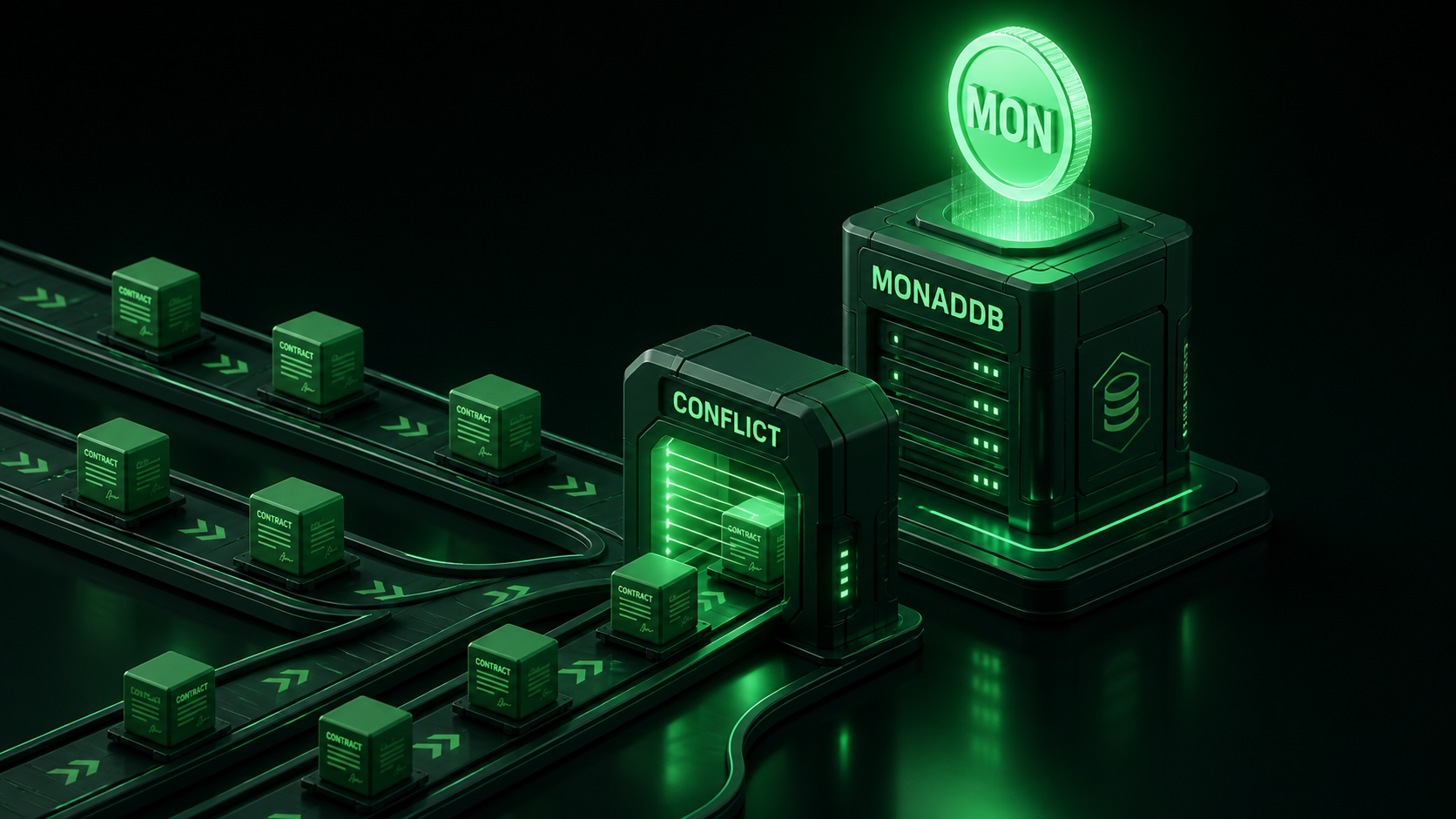 LeveX explainer of Monad parallel EVM execution and conflict detection